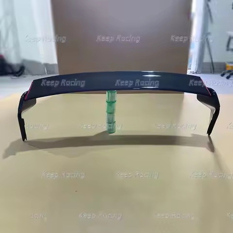 For Mini R50 R53 R56 GP Style Fiberglass Rear Spoiler Glossy Black Roof Wing Hatchback Fiber Glass S