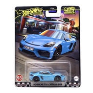Hot Wheels Boulevard Porsche 718 Cayman GT4 Blue