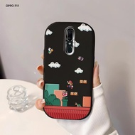 Softcase For OPPO F11 F9 Pro A5 A3S A12e Game Mario Back Cover Case Soft Original Liquid Silicone Ca