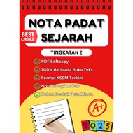 (PDF) Nota Padat Sejarah Tingkatan 2 (KSSM) - Peta Minda, Softcopy PDF, Format Buku Teks Terkini