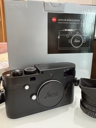 （罕有新淨）Leica M Monochrom m246 black Chrome Finish Camera