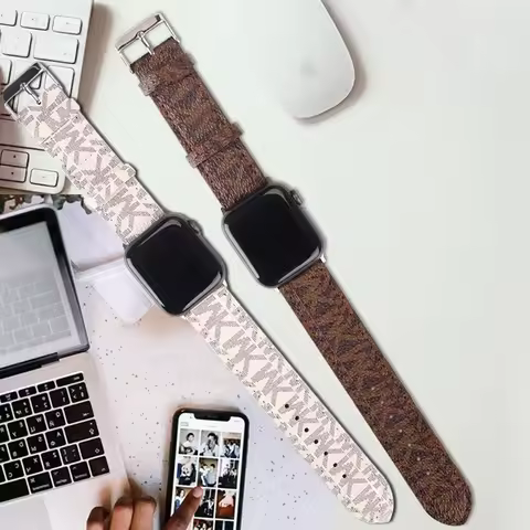 Luxury Watch Bands Compatible With Apple Watch Band 38mm 40mm 41mm 42mm 44mm 45mm,Designer Retro Lea