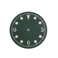 31MM Green White Watch Dial Green Luminous Watch Parts for 8215 8200 821A/Pearl 2813 3804 Movement