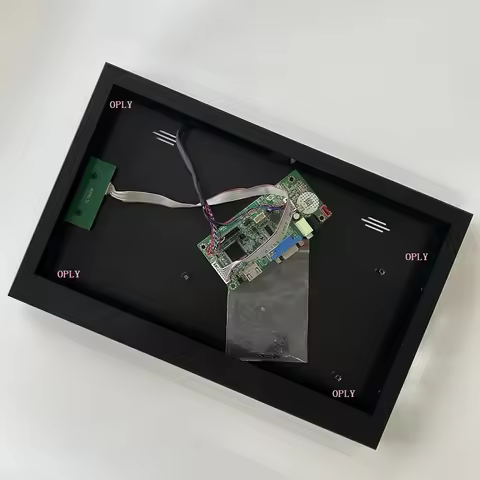 14.1" 58C controller board with metal case back shell VGA HDMI-compatible LVDS for B141EW02 B141EW04