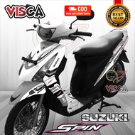 Decal Spin 125 Full Body Stiker Spin 125 Full Body Stiker Motor Suzuki Spin 125 Full Body Decal Holo