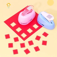 10 styles of multifunctional portable paper hole punch for DIY card art crafts stamp hole punch / sq
