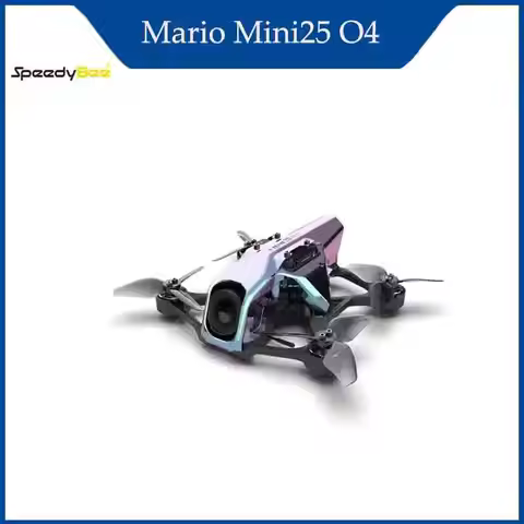 SpeedyBee Mario Mini25 O4 FPV Drone, Built-in ELRS 2.4G & O4 Air Unit with AT32F435 MCU for Freestyl