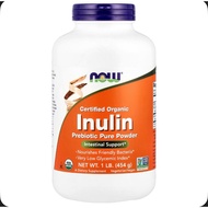 Certified Organic Inulin Prebiotic Pure Powder