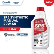 New Panaoil SP5 Synthetic Manual Motor Oil 20W-50 API SJ JASO MA2