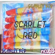 [NEW LOOSE] Buncho Crayon 63.{Scarlet red) 64.(Aquamarine) 65.(Leaf green)