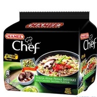 Mamee Chef Instant Noodles Spicy Chicken Shiitake