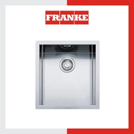 FRANKE Planar Undermount Single Bowl Stainless Steel Sink PZX 110-39