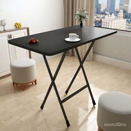 Foldable Table Household Eating Small Dining Table Simple Square Small Table Dormitory Bedroom Rectangular Dining Table