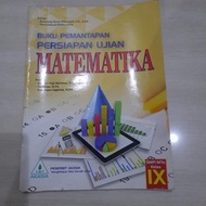 Buku Bekas PEMANTAPAN PERSIAPAN UJIAN MATEMATIKA, Akasia, SMP kelas IX