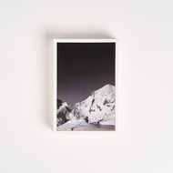 White Block Wooden Photo Frame - 5R Photo Frame