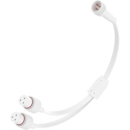 1 Lelaki kepada 2 Perempuan Y-Splitter untuk Lampu Luar Kekal Govee, Kabel Sambungan Berbentuk Y Ser