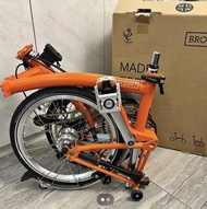 Brompton c-line M6L  Orange 折疊自行車
