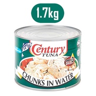 Century Tuna Chunks In Water Extra Large Can 1.7kg / PH YNs
