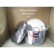 Steamer Pot/Multipurpose Aluminum 40cm/aluminum/javanese Maspion