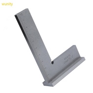 Wuni 90 Degree Ruler Carpenter Square Machinist Square for Precise Work
