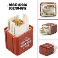 Relay Interior Replacement Parts Plastic Tank Fan Relay 12V 4Pin 4pin Relay 1pc