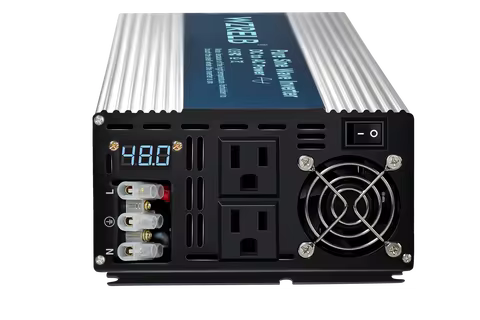 3000W Pure Sine Wave Inverter Battery Solar Panel Generator 12V/24V/36V/48V/72V/96V/110V DC to 100/1