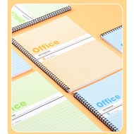 A5, B5Notebook b5 Large Coil Notebook a5B5 Office Notebook Simple Student Notepad Loose-leaf Noteboo