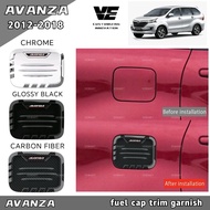 Vemart toyota avanza 2012-2018 car fuel cap trim garnish accessories