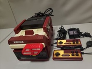 Nintendo Famicom 紅白機 加 磁碟機 全套