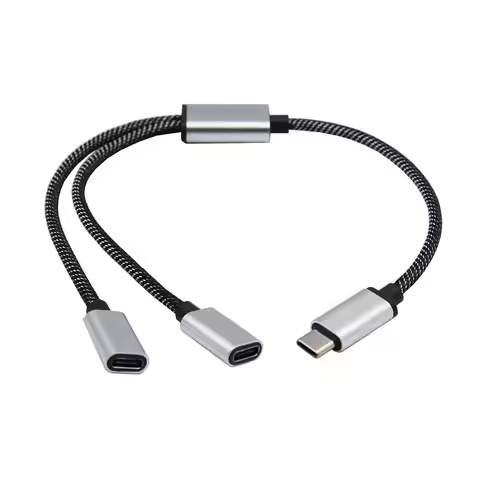 Type C Hub 3-port One To Two Type C Interface Type C Splitter