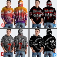 Avenged Sevenfold Band A7X Hoodie Pullover Fullprint Polyester Jersey Material | A7X-21095101