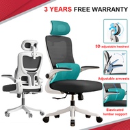 Simhact Ergonomic Chair Office Chair with Footrest &amp; Lumbar Support Home Office Chair