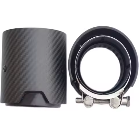 Genuine Matte Carbon Fiber Exhaust tip Auspuffspitze for BMW M2 M3 M4 M135i M235i M140i M240i M335i 