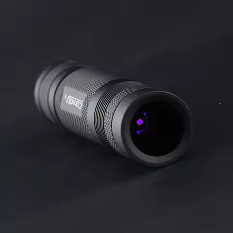 Convoy S2 UV 365nm CUN66A1B Flashlight Black UV 365nm LED,7135*3 Single Mode,zwb2 Filter Installed,U