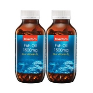 KORDEL'S FISH OIL 1500MG PLUS VITAMIN D3 120'SX2 EXP