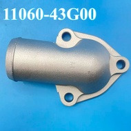 Thermostat Cover TD27 11060-43G00 Thermometer Lower Seat Thermostat Water Outlet For Forklift 2 2.7 