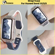 Huawei band 10/9/8 strap+case strap huawei band 10 strap huawei band 9 strap huawei band 8 strap