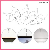 10 Sets Hook Ceiling Hooks Aluminum Frame Picture Hangers 50.00X2.90X2.60CM Silver  xihuikj