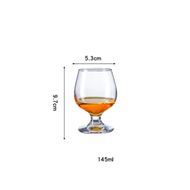 ㊖AMAZE㊖ 2Pcs European Wine Glass XO Whiskey Red Wine Cocktail Brandy Beer Vodka Margaret Goblet Big