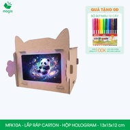 Hologram 3D movie box, illusion creation - Hard carton assembly - MFK10A - 15x13x12