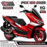 Decal PCX 160 2025 Full Body - PCX 160 Fullbody Sticker - Latest PCX Decal 2025 - Striping PCX 160 2