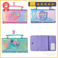 HIJAU Smiggle Dream Handbag Media Pouch - Smiggle Kids Wallet - Light Green Jneny789