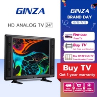 COD ❡◆GINZA 24 Inch TV 32 Inch tv Flat Screen TV  LED TV Not Smart TV television