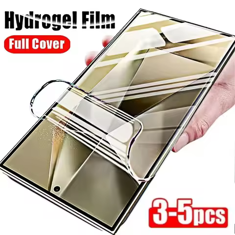 3-5Pcs Screen Protector For Xiaomi Poco F2 X3 X5 F5 Pro X3 NFC X3 F3 X4 F4 GT Hydrogel Film For Poco