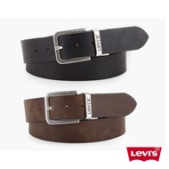 Levis 男款 雙面用真皮皮帶 / 精工Logo鐫刻釦頭 人氣新品