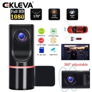 EKLEVA 1080P ADAS เครื่องบันทึกกล้อง DVR รถกล้องหน้ารถกล้องติดรถยนต์สำหรับ USB รถยนต์วิทยุ Android ส