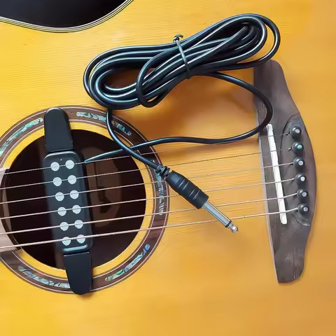 Professional Classic Acoustic Guitar Pickup Transducer Amplifier Guitar Pickup Sound Hole Musical In