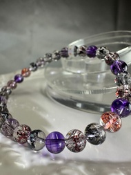 45. 高品超七「超強能量 功效全面」#770045a - 6.1-6.2mm 🔮優質超七水晶 | 老礦超七 | 超七手串 | 超七手鏈 | 超級七 | Super Seven | Super 7 |