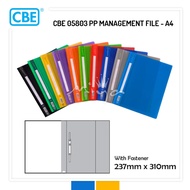 CBE PP Management File with Pocket - A4