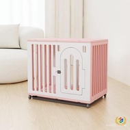 ⊕ Indoor Small Dogs Medium-Sized Dogs Large-Sized Dogs Pet Dog Cages Kennel Pet Cages Pet Practical 